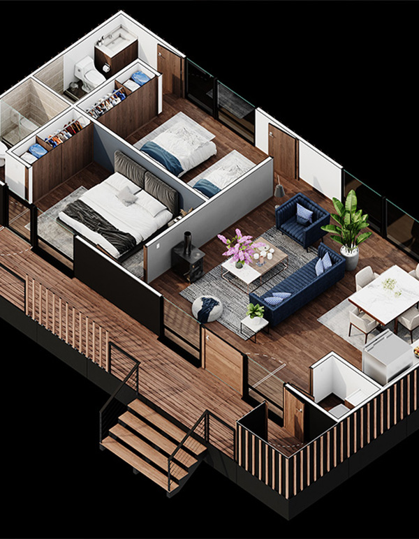 diseño casa camestre bogota pino